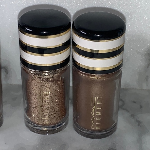 Nocturnals Green & Teal Set MAC PIGMENT & GLITTER SET - Picture 4 of 14